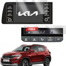 Zealsy Impossible Screen Guard for KIA SONET FACELIFT HTK / HTK PLUS / HTX 8 INCH Infotainment System-28