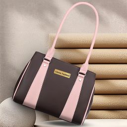 Women Brown, Pink Shoulder Bag-22