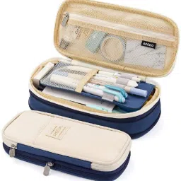 pouch Pencil Pouch Art Canvas Pencil Box-image-33