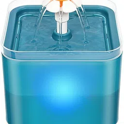 proberos Cat Water Fountain with LED Light 67oz 22L-picture-3