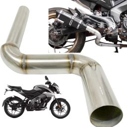 Exhaust Bend Pipe For Pulsar NS 200 | RS 200 | AS 200 | NS 160 | Dominar 400 Bajaj Dominar 400, Pulsar 200NS Slip-on Exhaust System-image-55