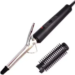 Fulkiza Hair Curler Iron Rod Brush Styler for Women Professional Hair Curler Tong 0149 Electric Hair Curler-image-18