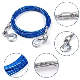 12mm Tow Rope Wire Rope Towing Cable | Capacity Emergency Tow Cable 4 m Towing Cable-picture-39