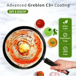 Nonstick Multi Purpose Flat Dosa Tawa 25 cm diameter-6
