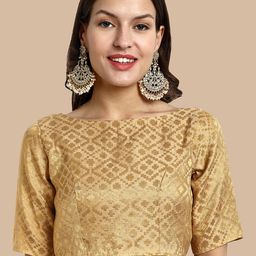 Vardha Woven Design Brocade Saree Blouse-image-77