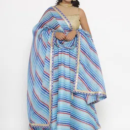 Kesarya Embellished Cotton Ready to Wear Lehenga & Unstitched Blouse With Dupatta-picture-44