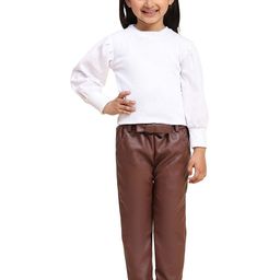 Ameeha Girls T-shirt With Trousers-image-81