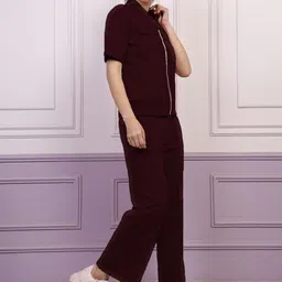 Athena Zipper Sweatshirt With Trousers-image-18