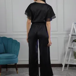 NEUDIS Flutter Sleeve Satin Top & Trouser image 4