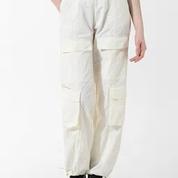 ONLY Women Loose Fit High-Rise Regular Trousers-image-91