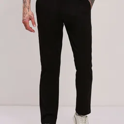 SHOWOFF Men Comfort Slim Fit Low-Rise Trousers-picture-15