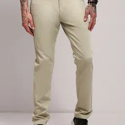 SHOWOFF Men Comfort Slim Fit Low-Rise Trousers-picture-13