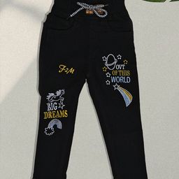 F2M Boys Embroidered Slim Fit High-Rise Jogger-image-122