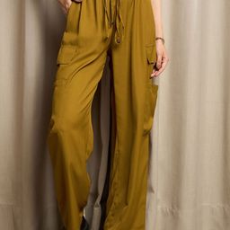 RARE Women High-Rise Trousers-image-57