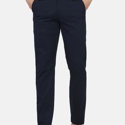 TAHVO Men Blue Comfort Chinos Trouser-picture-32