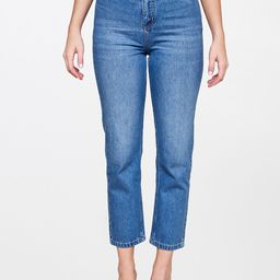 AND Women Mom Fit Cotton Trousers-7