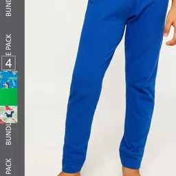 frangipani Boys Pack Of 4 Printed Trousers-image-28