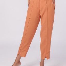 NOT SO PINK Women Front Knotched Trouser-image-0