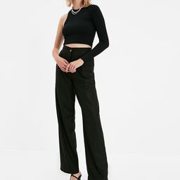 Trendyol Women Black Trousers-image-67