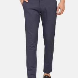 Blackberrys Men Textured Skinny Fit Trouser-image-46