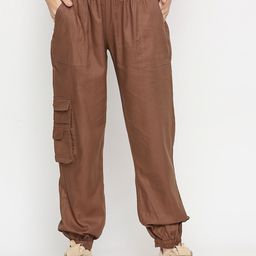 Remanika Women Smart Easy Wash Cotton Joggers-image-77