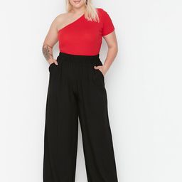 Trendyol Women Black Trousers-picture-8