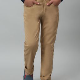 Cantabil Boys Mid-Rise Cotton Trousers-image-87