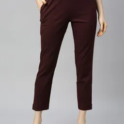 GOLDSTROMS Women Cropped Trousers-image-48