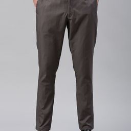 THE SOUL PATROL Men Tapered Fit Cropped Formal Trouser-image-69