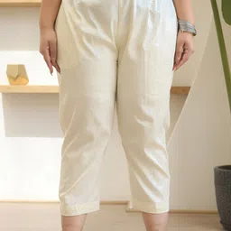 Juniper Women Plus Size Smart Mid-Rise Cropped Trousers-image-11