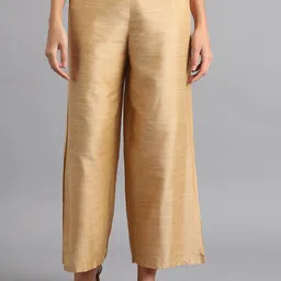 W Women Regular Fit Parallel Trousers-73