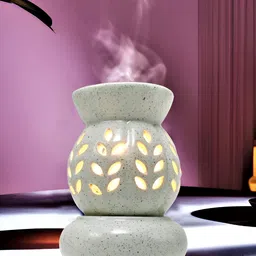 Shree Murti White Ceramic Aroma Oil Diffuser 10 ml-image-26