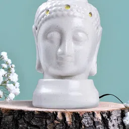 Shree Murti White Ceramic Aroma Oil Diffuser 10 ml-30