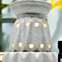 Shree Murti White Ceramic Aroma Oil Diffuser 10 ml-31