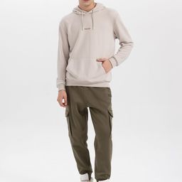 DeFacto Men Mid Rise Cargo Joggers-image-42