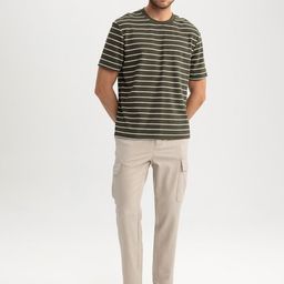 DeFacto Men Mid-Rise Regular Fit Cargos-image-72