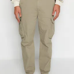 Trendyol Men Regular Fit Cotton Cargos Trouser-image-42