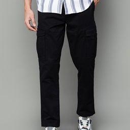 Fame Forever by Lifestyle Men Tapered Fit Mid-Rise Cotton Cargos-image-47