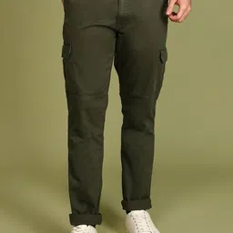 Urban Dog Men Cargos Trousers-image-57