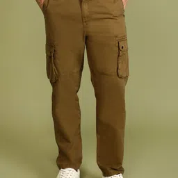 Urban Dog Men Cargos Trousers-image-90
