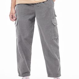 Bewakoof Men Loose Fit Cotton Oversized Cargo Carpenter Trousers-image-59