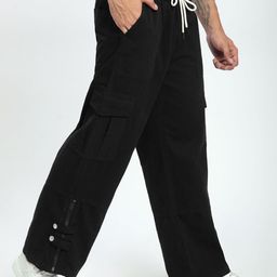 Beyoung Men Zippered Cargo Pants-image-53