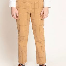 One Friday Boys Classic Checked Trousers-image-93
