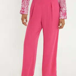 DOROTHY PERKINS Women Pleated Wide Leg Trousers-image-41