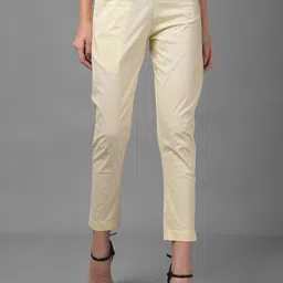 Dollar Missy Women Mid-Rise Wrinkle Free Cropped Trousers-image-40