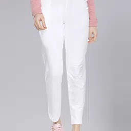 Dollar Missy Women High-Rise Relaxed Tapered Fit Wrinkle Free Trousers-picture-37