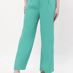 Madame Women Pleated Trousers-image-37