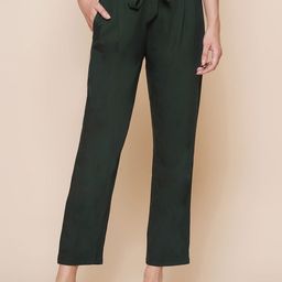 BAESD Women High-Rise Cropped Trousers-image-100