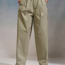 Street By Tokyo Talkies Women Pleated Trousers-picture-20
