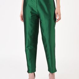 FLOREOS Women Relaxed Regular Fit Easy Wash Trousers-image-61